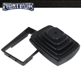 Mmo415204 2014mmotor Fit For 97-04 Jeep Tj Wrangler Shifter Boot And Retainer Bezel Kit 53000506