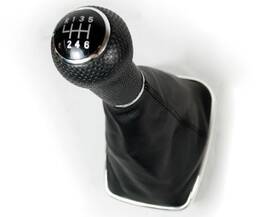99parts Sc-02-0002 6 Speed Gear Shift Knob Boot Gaitor Fit For Vw Golf Gti Black