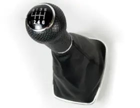 Sc-02-0002 99parts 6 Speed Gear Shift Knob Boot Gaitor Fit For Vw Golf Gti Black