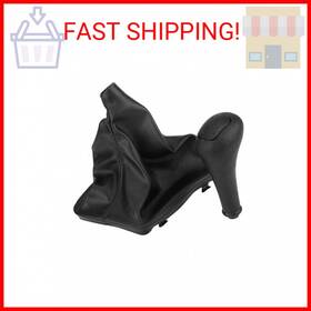 Acouto Acouto2cqasd0eui For 190e Shift Knob Pu 4 Speed Car Gear Manual Shifter Wi