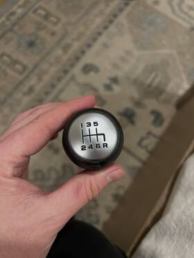 Acura 54102-sep-a02za Oem 04-06 Tl 6 Speed Shift Knob