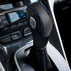 20122019 Aicars Al202370 Leather Gear Shift Knob Cover For Ford Focus Escape Fusion Fiesta