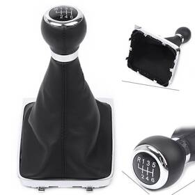 Air Rocket 223000223815 Car 6 Speed Gear Shift Knob Boot Cover Stick Gaiter For Passat B6 1pc