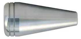 Ab10050 All American Billet Aluminum Shift Knob - Large With Flat Head Machined Finish