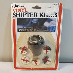 Allison 8364 Vintage Vinyl Shifter Knob For 1960s Hot Rods Read Full List -rare Nos