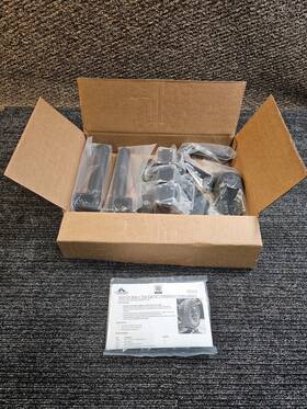 Aluminess 210715 Rear Door Bolt-on Box/tire Carrier And Hardware Universal Fitment