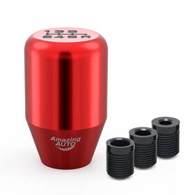 Amazing Auto Zsgzpl02-04 6 Speed Weighted Manual Shift Knob With Adapters For And Automatic Cars