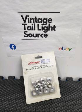 American Shifter Company 00424 Standard Custom Shift Knob Adapter Set - 8 Sizes Based On M16 X 1.5 -factory Fit