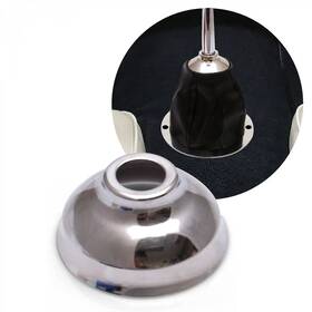 American Shifter Company 56309 Nostalgic Chrome Shift Boot Cap For A Clean And Tidy Interior