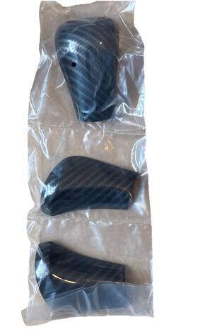 Amonida 426567537514 Carbon Fiber Style Gear Shift Knob Cover For Frontier Np300 2015 2019