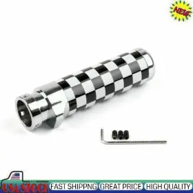 C249-a001-c Amotopart Black Checkered Handle Hand Brake Emergency Cover Trim For Mini Cooper Ca A1