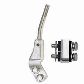 Amp 3014-adj For 79-04 Ford Mustang Extreme Height Adjustable Shifter Handle With Knob Rotation
