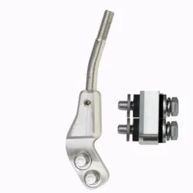 3014-adj Amp For 79-04 Ford Mustang Extreme Height Adjustable Shifter Handle With Knob Rotation