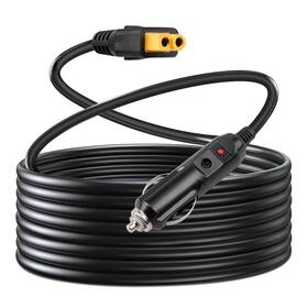 Anina Am-dyt02 12v Xt60 Car Charging Cable Cigarette Lighter For Bluetti Eb55 Black