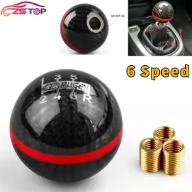 Sfn013-5 Annx Mugen 6 Speed Real Carbon Fiber Shift Knob For Civic Integra Rsx Accord S2000 Cr Sfn013-5 Annx Mugen 6 Speed Real Carbon Fiber Shift Knob For Civic Integra Rsx Accord S2000 Cr