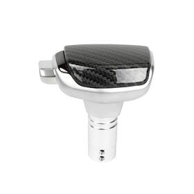 Annx Sfn167 Jdm Pu Leather Metal Automatic Car Gear Stick Shift Knob Shifter Push Button