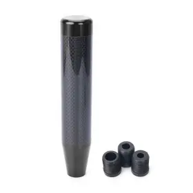 Sfn212 Annx Red Racing Carbon Fiber 5/6 Speed Manual Mt Shift Shifter Knob 7 Inch Long Stick