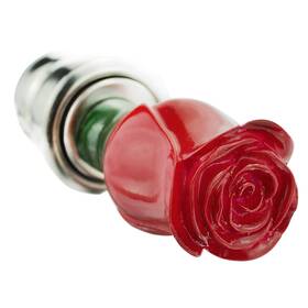 Arenbel Arl001aa# Rose Shape Push Button Automatic Car Cigarette Lighter Plug Red