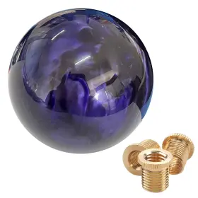 Duy-6-pl Atnvidsg Round Ball Marble Style Shift Knob Universal Manual Purple