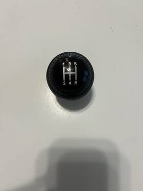 Audi 4a0-711-141-t-9ub 98-00 A4 S4 B5 Oem Factory 5 Speed Manual Shift Shifter Knob Leather Black