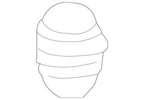 Audi 4f0-919-070 Genuine Knob