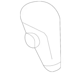 4f1-713-141-n-tah Audi Genuine Shift Knob