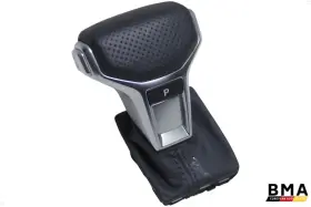 4s1713140c Audi R8 V10 4s Black Leather Automatic Shift Knob Assembly 2020 - 2023 Oem