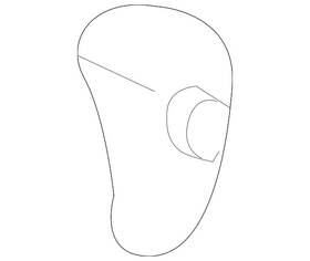 Audi 8e1-713-141-ab-skh Genuine Shift Knob