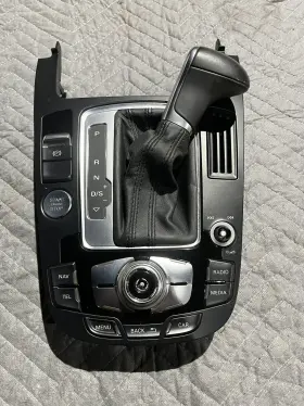 8t0-919-611-k-wfx Audi 2013-2016 A4 Shifter Bezel And Multi Media Controls