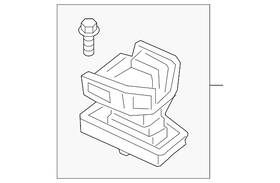 Audi 8w1-713-140-f-jaj Genuine Handle Base