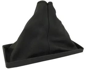 Bt1002 Auto Pro Usa Inc Shifter Boot Rectangle Leather Black Automatic Manual