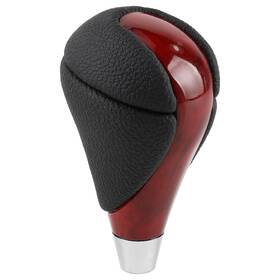 Autokay A784600 Walnut Wood Leather Gear Shift Knob For Lexus Is Gs Es Rx Ls Sc Series