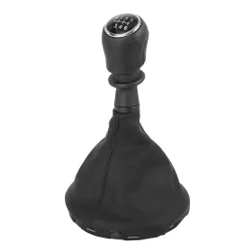 Automall Tech 041814556130 Car 6 Speed Gear Shift Stick Knob Boot Cover Black For Volkswagen T5 2003-2011