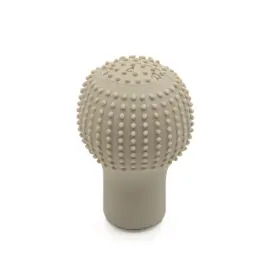 Automall Tech 601382992817 Beige Soft Silicone Non-slip Car Manual Gear Shift Lever Knob Protective Cover