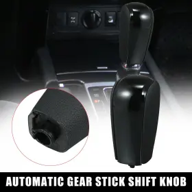 Automall Tech 743151772500 Car Gear Stick Shift For Toyota Land Cruiser Prado Faux Leather Black Short