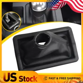 8r3z-7277-aa Auxito For 2005-2009 Ford Mustang Manual Transmission Boot Shifter Cover