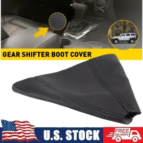 Hdfct-h3-05-11 Auxito For 2006 2007 2008 2009 2010 Hummer H3 Replacement Shift Synthetic Leather Boot
