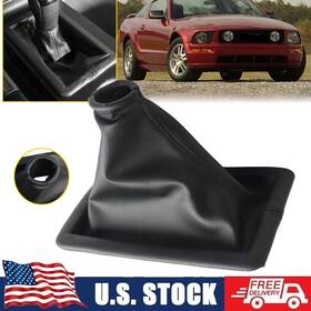 Auxito Hdfct-mustang-05-09 8r3z-7277-aa Manual Transmission Shifter Boot Cover Fit 2005-2009 Ford Mustang