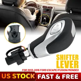 Hdg-escape-13-15 Auxito Auto Transmission Gear Shift Knob Shifter Lever Fit 2013-2015 Ford Escape Fusion