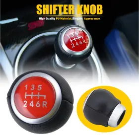 Hdqt-outback-10-19 Auxito Fit 2009-2018 Impreza Subaru Manual Speed 6 Gear Transmission Shifter Knob Shift