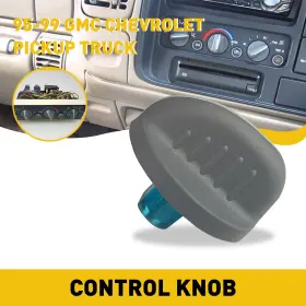 Ktxn-silverado-95-98-1pcs Auxito 3 For Gmc Truck 95-99 Chevy Pickup Heater Suburban Tahoe Climate Control Knob X1/3