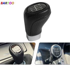 Bartoo Sfn150-6 6 Speed Shift Knob Black Pu Leather For Bmw E36 E46 M3 Z4 3.0 E90 E91 E92 M5 E39