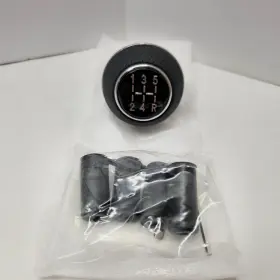 Wt-sfn181-si Bartoo Black Leather Manual Car 5 Speed Gear Stick Shifter Shift Knob Lever Universal