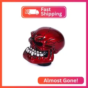 Nb-37-b Bashineng Skull Shift Knob Transmissions Gear Shifter Stick Handle Shifting Leve