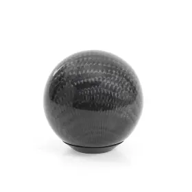 Sfn031-us Batu Real Carbon Fiber Round Ball Shape Car Gear Shift Knob Shifter Lever Universal