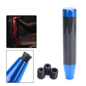 Batu Sfn212-bl Jdm Carbon Fiber Long Stick Manual Racing Car Gear Shift Knob Shifter Universal