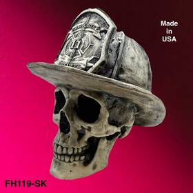 Bawdypartz Fh119-3/8x16 Custom Fireman Helmet Shift Knob Hot Rat Street Rod #119 Made In Usa 3/8x16