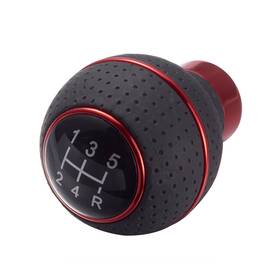 Bcsmmcar 929131155772 5 Speed Car Gear Shift Knob Manual Pu Shifter Lever Fit For Ford Focus