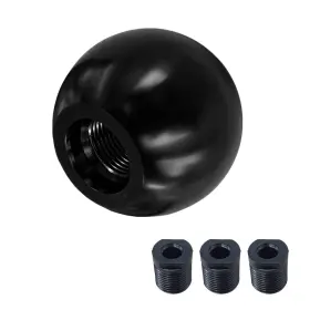 Bdzmc-bc-215 Bdzmc Car Round Ball Gear Shift Knob Aluminum Alloy Stick Head Black
