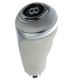 Bentley 3w0711118k51v Genuine Linen Leather And Chrome Gear Shift With B